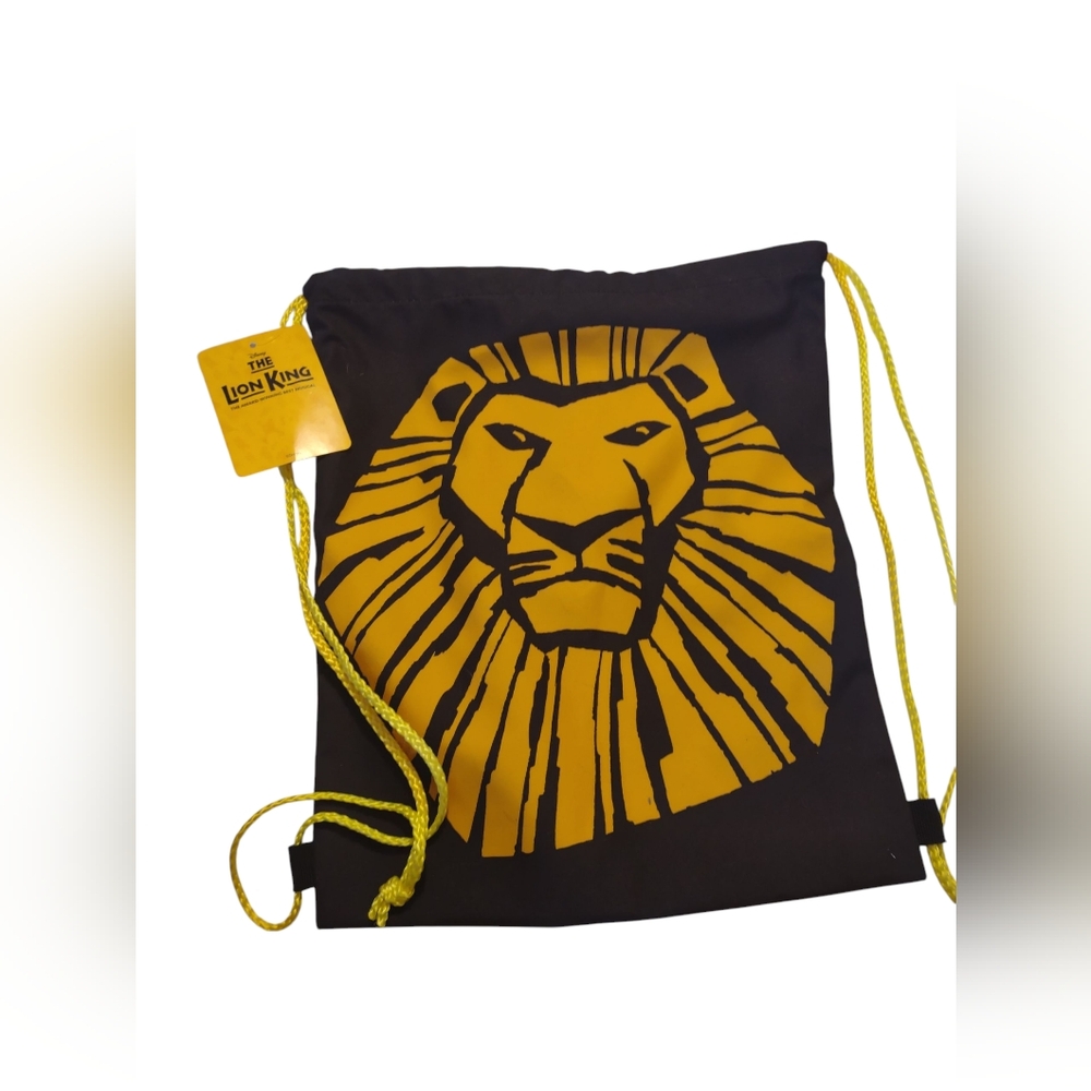 NEW Disney THE LION KING MUSICAL String Backpack Lightweight Nostalgia Casual